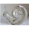 Image 3 : Vintage art glass dolphin & bubble glass snail.