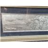 Image 2 : Large 18” X 48 framed Elephants/ African animals.