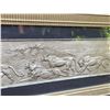 Image 4 : Lions. 18X48 professionally framed.