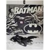 Image 5 : Batmobile & Batman tin sign.