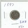 Image 1 : 1897 Canada 5¢ Coin