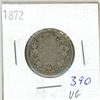 Image 1 : 1872 Canada 25¢ Coin