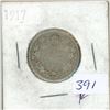 Image 1 : 1917 Canada 25¢ Coin