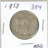 Image 1 : 1958 Canada 50¢ Coin