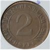 Image 2 : 1924 Germany 2 Reichspfennig Coin