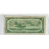 Image 2 : Bank of Canada 1954 $1 Devil's Face Bank Note A/A5723119