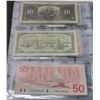 Image 8 : Binder of Canadian and Foreign Currency - Various Years