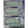 Image 2 : Binder of Canadian 1967 $1 Bills - Sequential G/P0474075-78