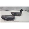 Image 3 : Pair of homemade duck decoys - metal
