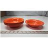 Image 2 : 5 Retro orange duraware bowls