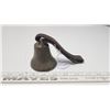 Image 1 : Livestock brass bell, with leather strap