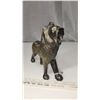 Image 4 : Beautiful heavy metal, brass? Lion statue - 7.5"H