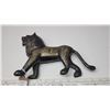 Image 5 : Beautiful heavy metal, brass? Lion statue - 7.5"H