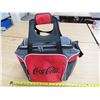 Image 1 : Older N.O.S. Coca Cola Cooler Bag 12"x 9"x 12"