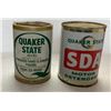 Image 1 : Two Quaker State Tins Motor detergent/hand cleaner