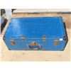 Image 1 : Metal Trunk - 28"x 9.5"x 15.5"