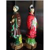 Image 3 : 3 Decorative figurines (2 Ceramic-set) (1 plastic coin bank)