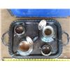 Image 2 : S.P. Copper Tea serving set