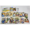 Image 1 : 2007 "The Simpsons movie" BK sealed toys - complete set, with extra Simpsons toys