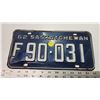 Image 1 : 1962 Saskatchewan license plate - F90-031