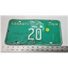 Image 1 : 1969 Saskatchewan license plate - 20