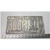 Image 2 : 1969 Quebec license plate - U-18006