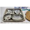 Image 2 : Assorted items - 8pc snowflake cookie cutters, Ceramic horse cookie mold & 24pcs tartlet tins