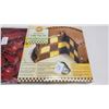 Image 2 : Box of cookie cutters & Checkerboard cake pan set - like new