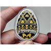 Image 3 : 2019 Vegreville pysanka egg $20 Canadian coin - 99.99% silver, 4th coin issued