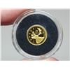 Image 3 : 2010 - 0.5g fine gold 99.99%, Canadian 25 cent coin - in case