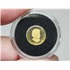 Image 4 : 2010 - 0.5g fine gold 99.99%, Canadian 25 cent coin - in case