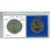 Image 1 : 1977 Queen Elizabeth 11 Silver Jubilee commemorative coin and 1965 great Britain crown