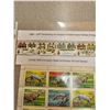 Image 2 : Canada 1993 sheet of Dinosaur stamps and five 1980 Liverpool-Manchester Railway Stamps