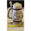 Image 3 : 2 Porcelain beer steins