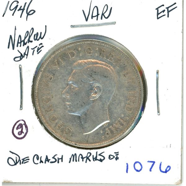 1946ND 50 cents EF40