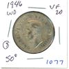 Image 1 : 1946WD 50 cents VF20