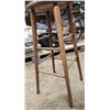 Image 5 : Tall wooden stool - 30"H x15"x15"