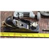 Image 2 : Misc. hardware - small wood planer, C clamp, clamp and trailer light bulb?