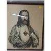 Image 3 : 3 Assorted Jesus Christ pictures, 2 framed - Lrg 20 1/2"x24 1/2" & Med 14 1/2" x18"