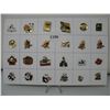 Image 1 : LOT OF 24 PANDA PINS - ALL DIFFERENT