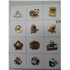 Image 2 : LOT OF 24 PANDA PINS - ALL DIFFERENT