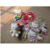 Image 3 : LOT OF HELLO KITTY ITEMS - Pez,  Puzzle,  Note Pad,  Foam Decals,  Ribbon,  etc. - Mostly New.