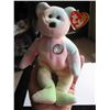 Image 1 : TY BEANIE BABY - BEAR - BIRTHDAY BEAR - Mint Condition with Tags