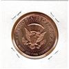 Image 2 : 1 OUNCE COPPER  .999 FINE - US KENNEDY HALF DOLLAR DESIGN