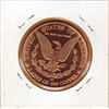 Image 2 : 1 OUNCE COPPER  .999 FINE - US MORGAN DOLLAR DESIGN