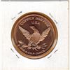 Image 2 : 1 OUNCE COPPER  .999 FINE - US SEATED LIBERTY COIN DESIGN