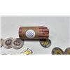 Image 1 : Roll of mixed Canadian 2 dollar coins - $50