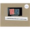 Image 1 : Canada King Edward 2 and 5 Cents