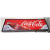 Image 1 : Large Coca-Cola sign - works - 47.5" x 15"H x 2.75"D