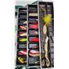 Image 2 : Large Tackle Box with Vintage Fishing Gear